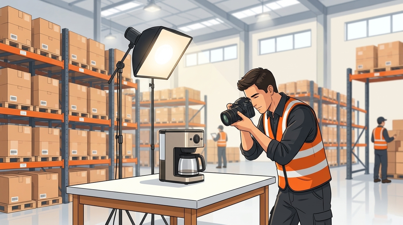Warehouse catalogue photography: fast, accurate item images that cut return disputes
