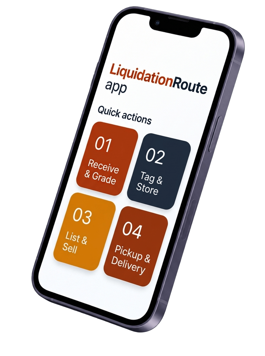 LiquidationRoute Mobile App